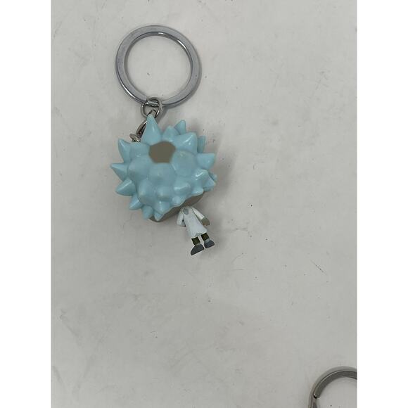 Funko Pop RICK AND MORTY Theme Keychain Purse Fob Stocking Stuffer - Picture 3 of 4